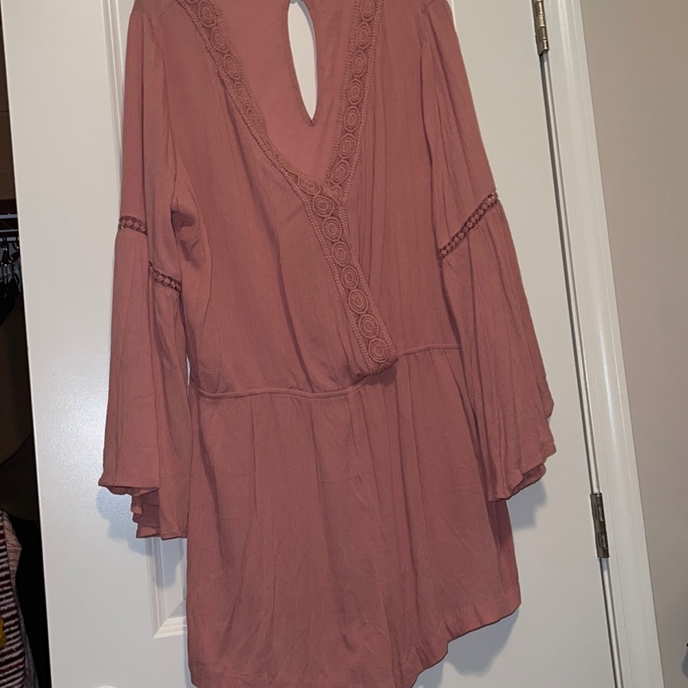 Pink/Mauve Romper